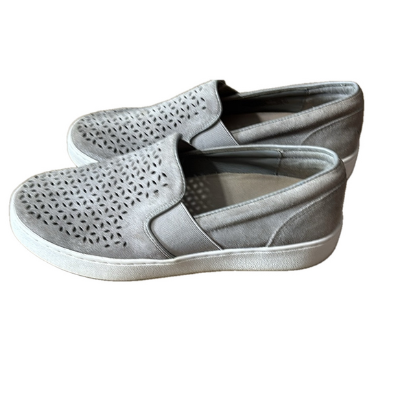 Vionic Gray Slip-On Flats - Picture 1 of 5